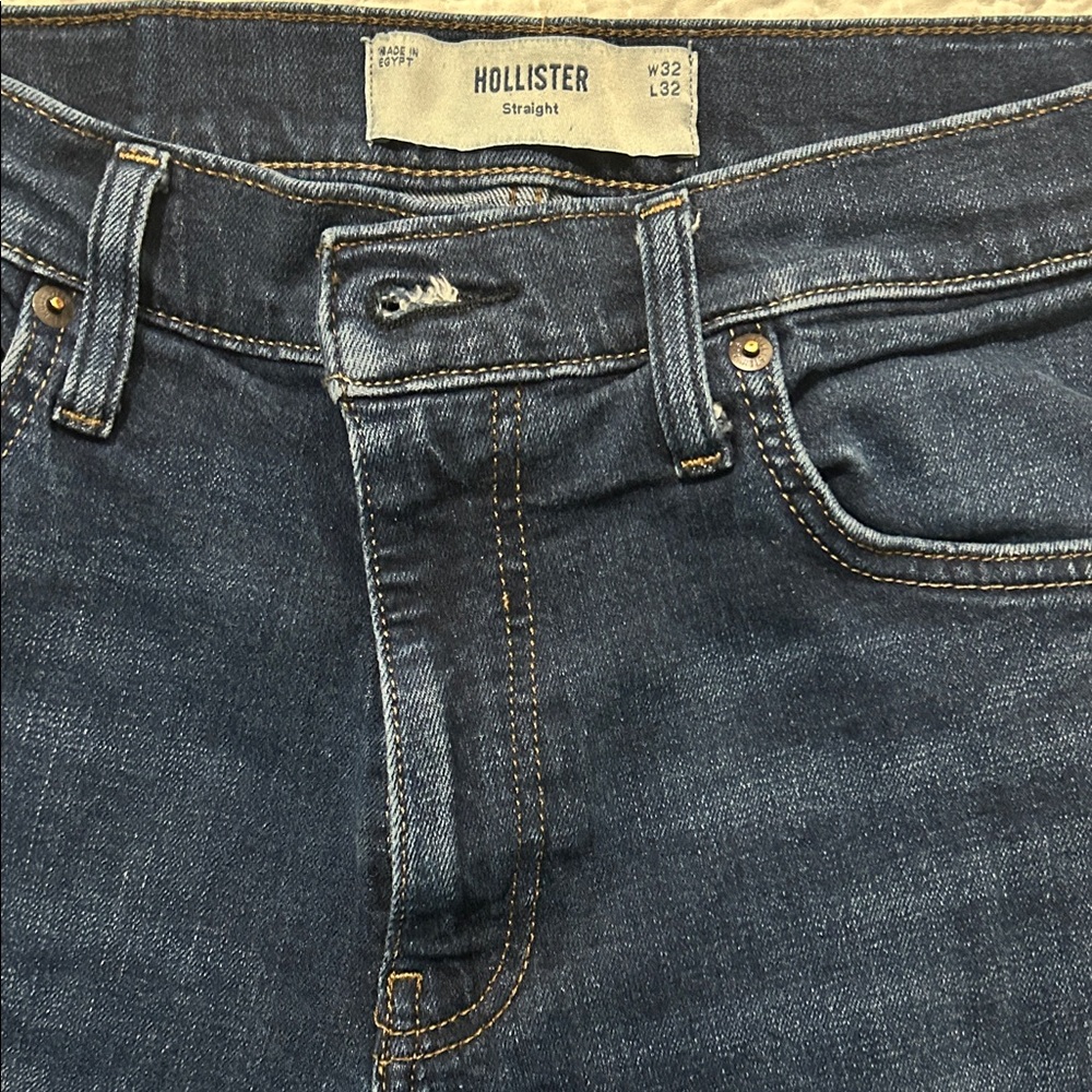 Hollister Men's Indigo Straight Jeans